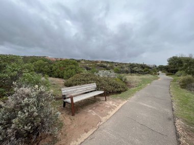 Hallett Cove Boardwalk at sunset, South Australia. High quality photo