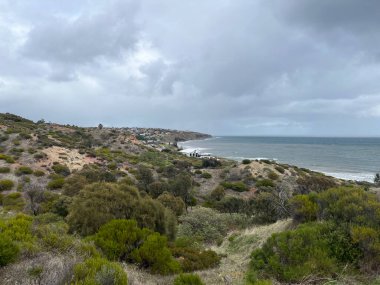 Hallett Cove Boardwalk at sunset, South Australia. High quality photo