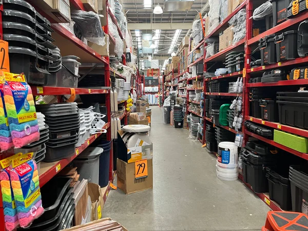 MELBOURNE AUSTRALIA - APRIL 25, 2022:Bunnings Warehouse Australia. High quality photo