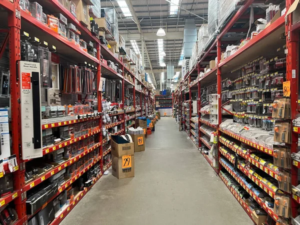 MELBOURNE AUSTRALIA - APRIL 25, 2022:Bunnings Warehouse Australia. High quality photo