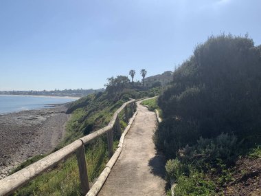 Adelaide, Avustralya 'daki güzel plajın doğa manzarası. Yüksek kalite fotoğraf