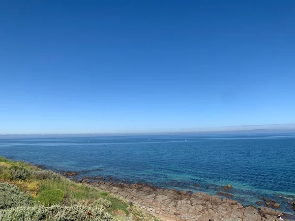 Vista Del Paisaje Natural Hermosa Playa Adelaida Australia Foto Alta — Foto de Stock