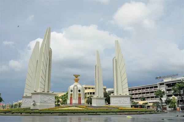 Foto Del Monumento Democracia Bangkok Tailandia — Foto de Stock