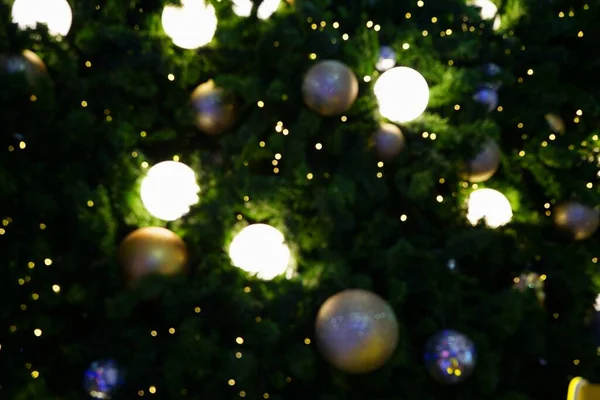 Árbol Navidad Luces Tema Fondo Pantalla —  Fotos de Stock