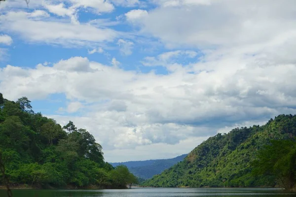 Pictures Dams Thailand Consists Water Bodies Mountains — Foto Stock
