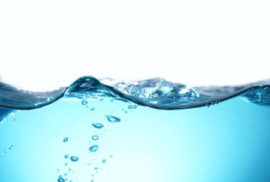 Arkaplan için mavi dalga resmi.