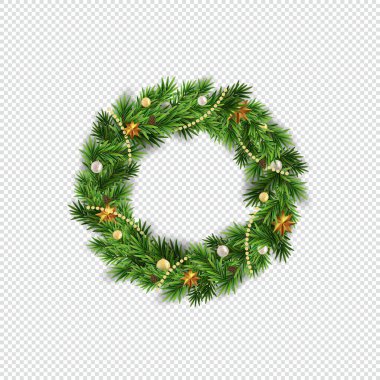 Firavun Şubesi Dekorasyonu. Vektör Düzenlenebilir