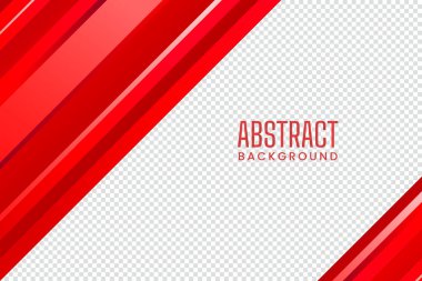 Red Color Modern Abstract Background