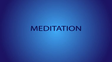 Yazı meditasyonu ile minimalizm tarzında motive edici arkaplan