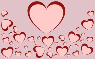 Kalpli soyut arkaplan