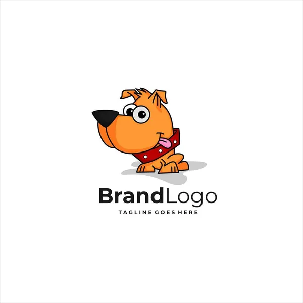 Cão Logotipo Design Comunidade Sem Fins Lucrativos —  Vetores de Stock