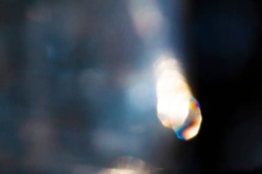 Duvarcı kavanozunun makro bokeh 'i.