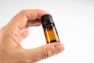 medicine container isolated on white