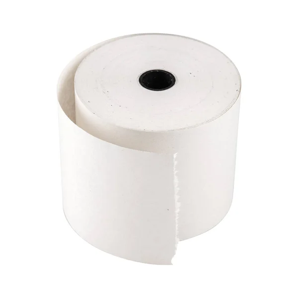 Paper Roll Use Cashier Machine Refill Isolated — Stock Fotó