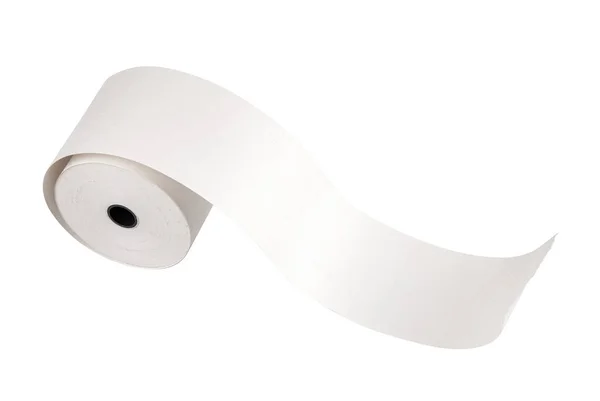 Paper Roll Use Cashier Machine Refill Isolated — Stock Fotó