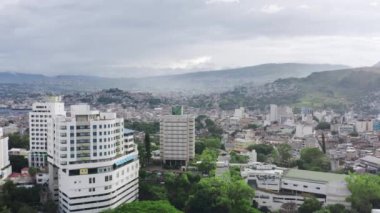Hava görüntüsü Tegucigalpa Honduras.