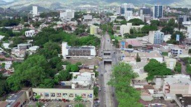Tegucigalpa 'nın hava manzarası
