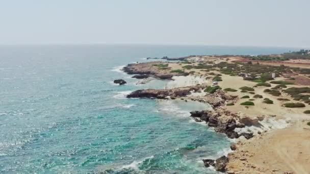 Αεροφωτογραφία θαλασσογραφία της Κύπρος. — Αρχείο Βίντεο
