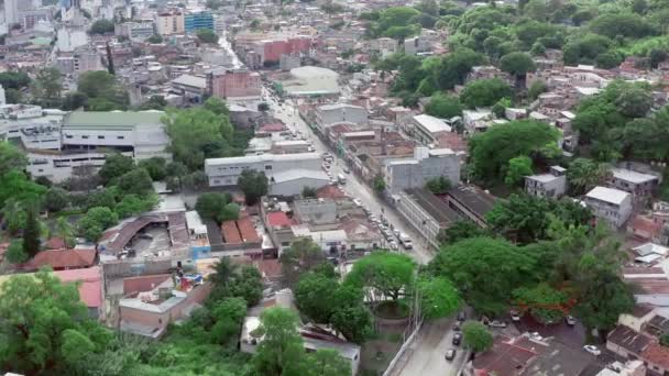 Luftaufnahme Tegucigalpa Honduras. — Stockvideo