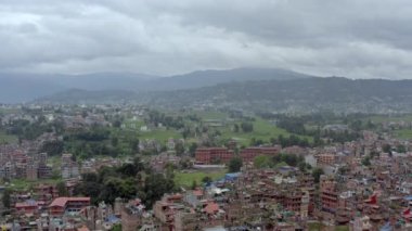 Hava görüntüsü Bhaktapur Nepal. 