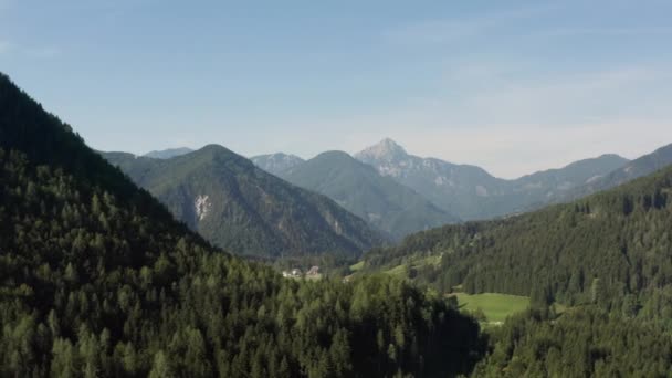 Vista aérea Top Alps. — Vídeo de Stock