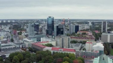 Havadan bakıldığında Tallinn Estonya