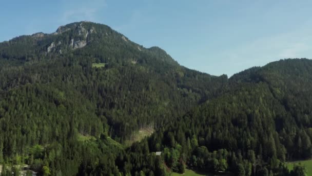 Vista aérea Alpes Eslovenia. — Vídeos de Stock