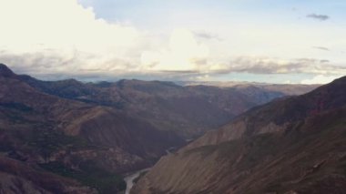 And Dağlarının güzel havadan görünüşü. 