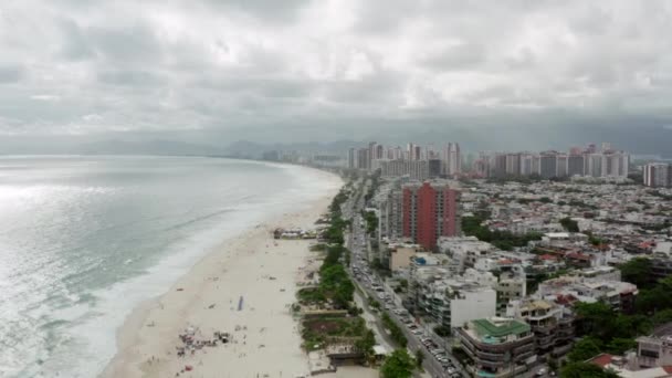 Aerial view Rio de Janeiro Brazil. — Wideo stockowe