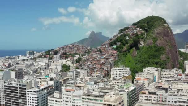 Вид з повітря Ріо - де - Жанейро. — стокове відео