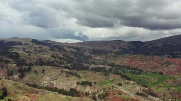 Vista aérea de los Andes . — Vídeos de Stock
