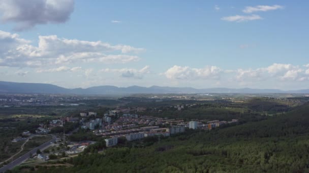 Vista aerea Tarragona Spagna. — Video Stock