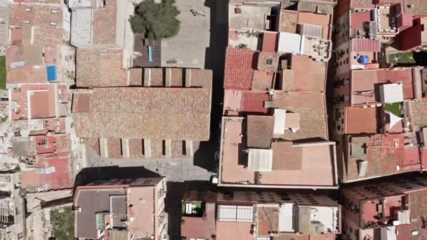 Aerial view Terragona Spain. — Stock Video