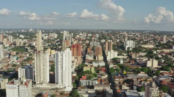 Vue Aérienne Asuncion Paraguay. — Video