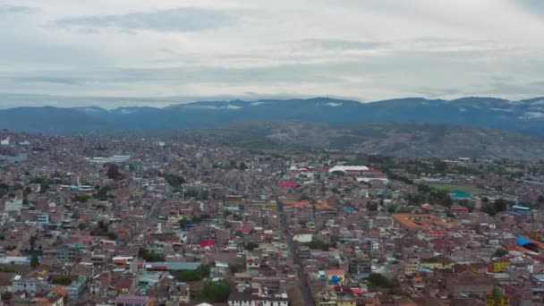 Aerial view Ayacucho Peru. — Video Stock