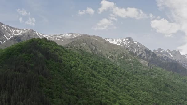 Paysage de montagne Bulgarie — Video