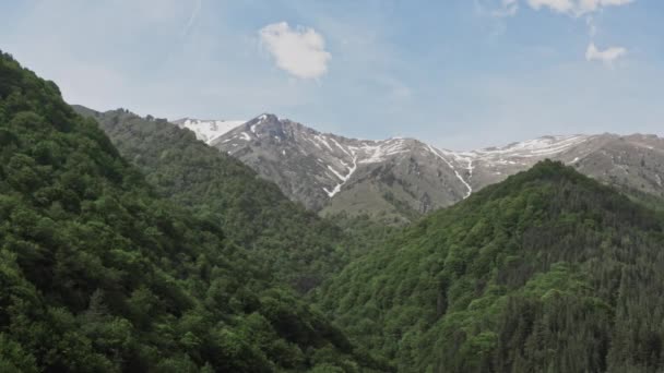 Primavera en las montañas de Bulgaria. — Vídeo de stock