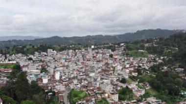 Hava manzaralı Chichicastenango Guatemala. 