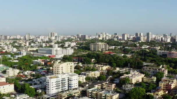 Aerial view of Santo Domingo Dominican Republic. — ストック動画