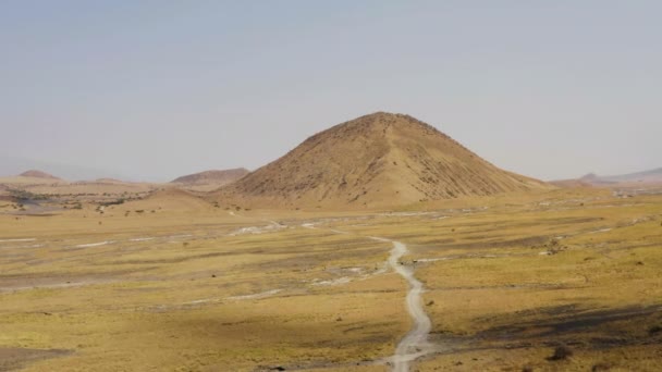 Luchtfoto van Tanzania. — Stockvideo