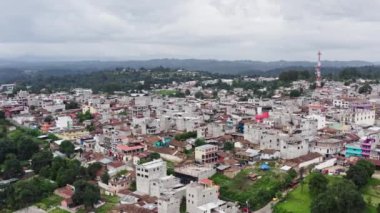 Chichicastenango şehir manzarası.