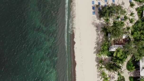 Letecký pohled Dominikánská republika. — Stock video