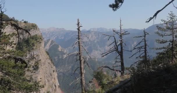 안정화 카메라로 풍경의 아름다운 몬테네그로 고품질 — 비디오