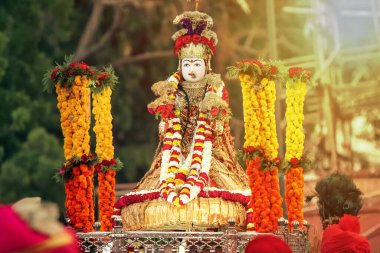Gangaur festivali Jaipur. Rajasthan Festivali. 