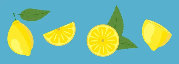 Limon seti. Tam, yarım, kama, yarım