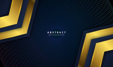 Siyah ve altın renkli lüks arka plan