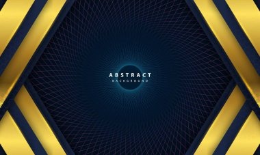 Siyah ve altın renkli lüks arka plan