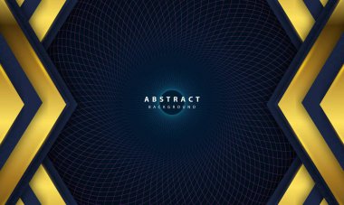 Siyah ve altın renkli lüks arka plan