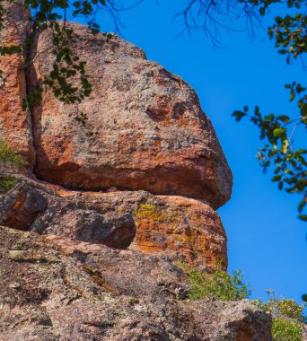 Zirvelerde yaz yürüyüşü, ulusal park, batı kıyısı, California, güneşli hava, kayalar, gökyüzü, açık hava