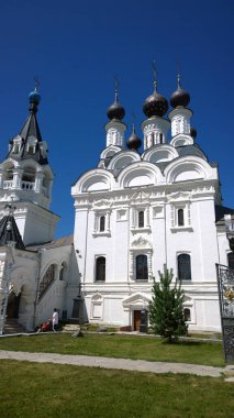 Rusya, Ukrayna, Belorus, Slav halkının Hıristiyanlığa olan inancı ve inançlarının ortodoks kilise katedralinin tarihi Murom Tarihi Binası
